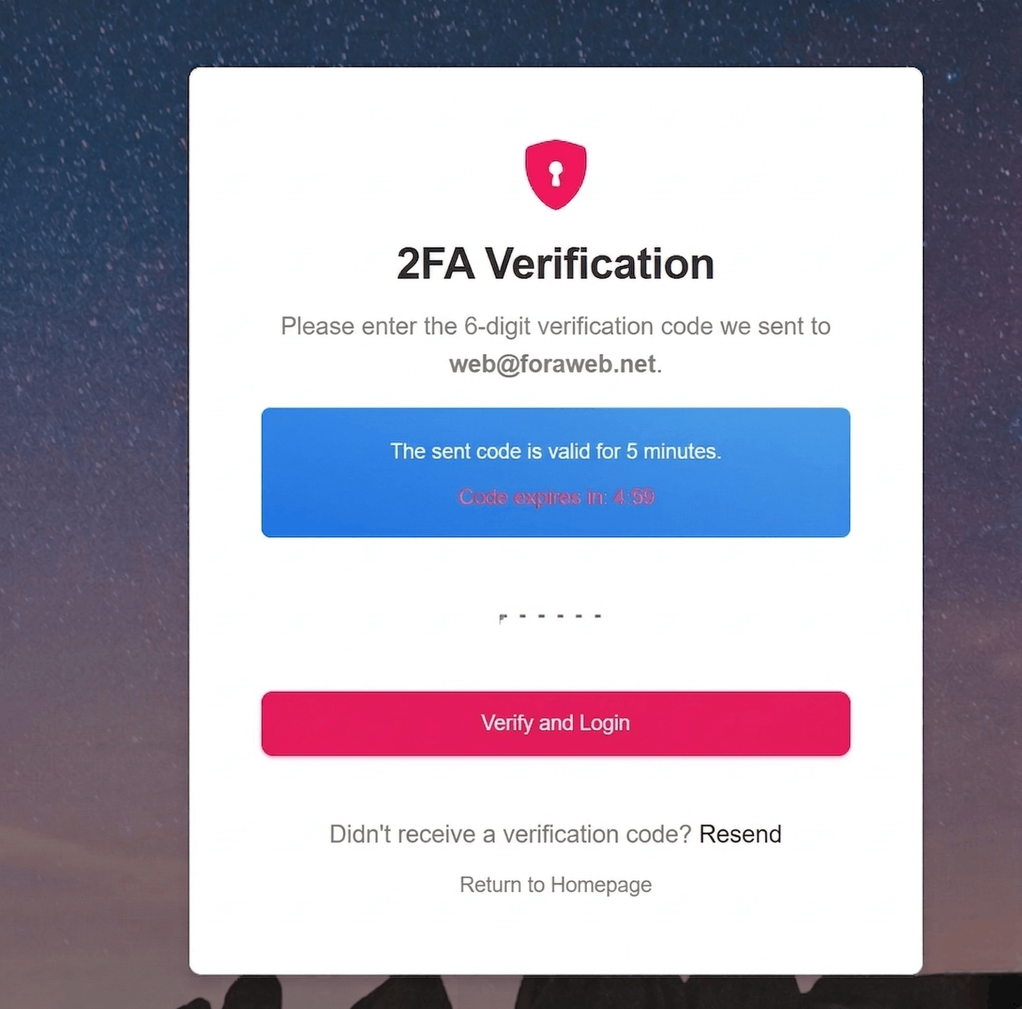 2FA security