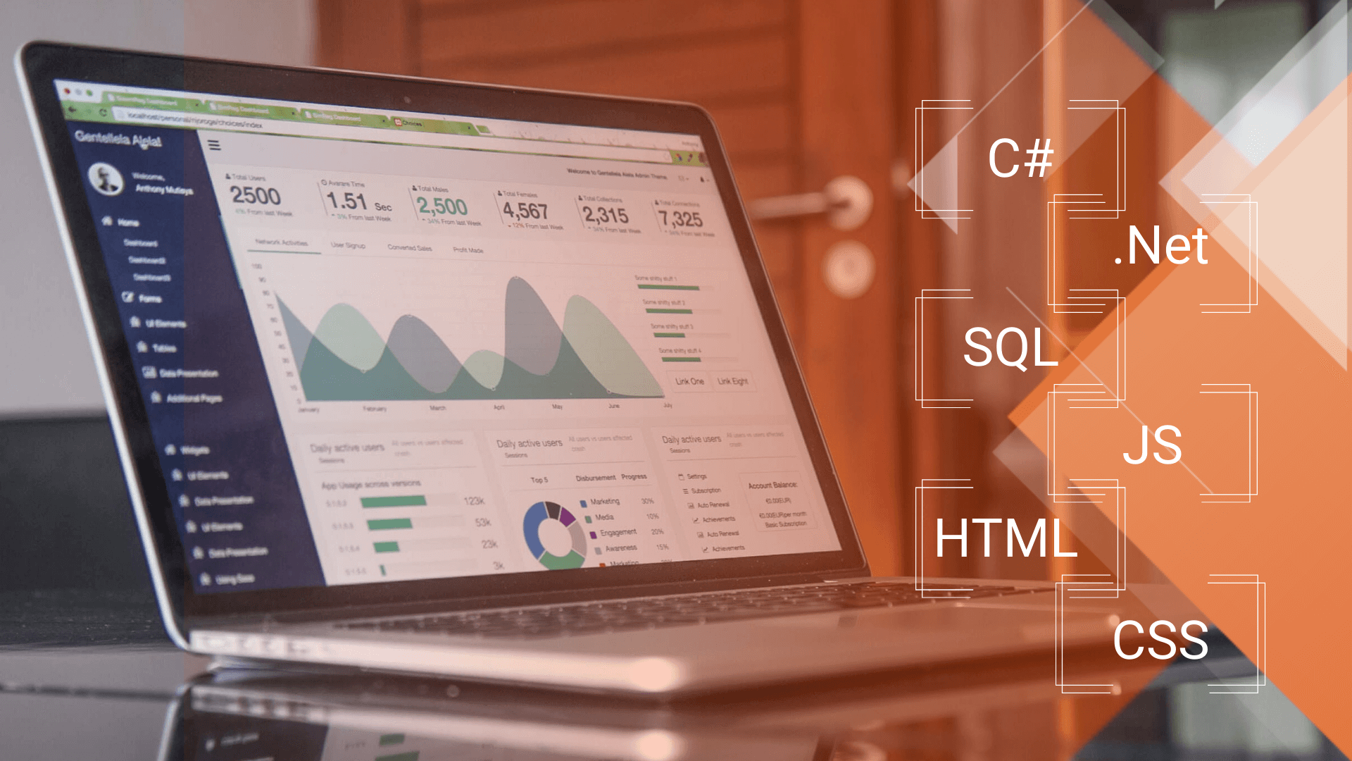 Dashboard & Admin Panel: Custom Solutions with .Net Technology